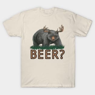 Bear Deer Beer T-Shirt